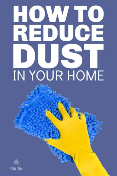 how to reduce dust